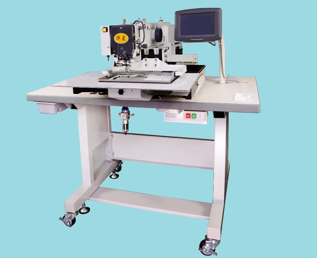 Industrial L Sewing Machine 200*100 Size Series Machine Computerized Pattern Machine 12MM Max. Sewing Thickness High Speed
