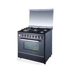 Factory wholesale 5 burners gas cooker with oven multifunction oven with gas cooker 36 inch cooking range with oven