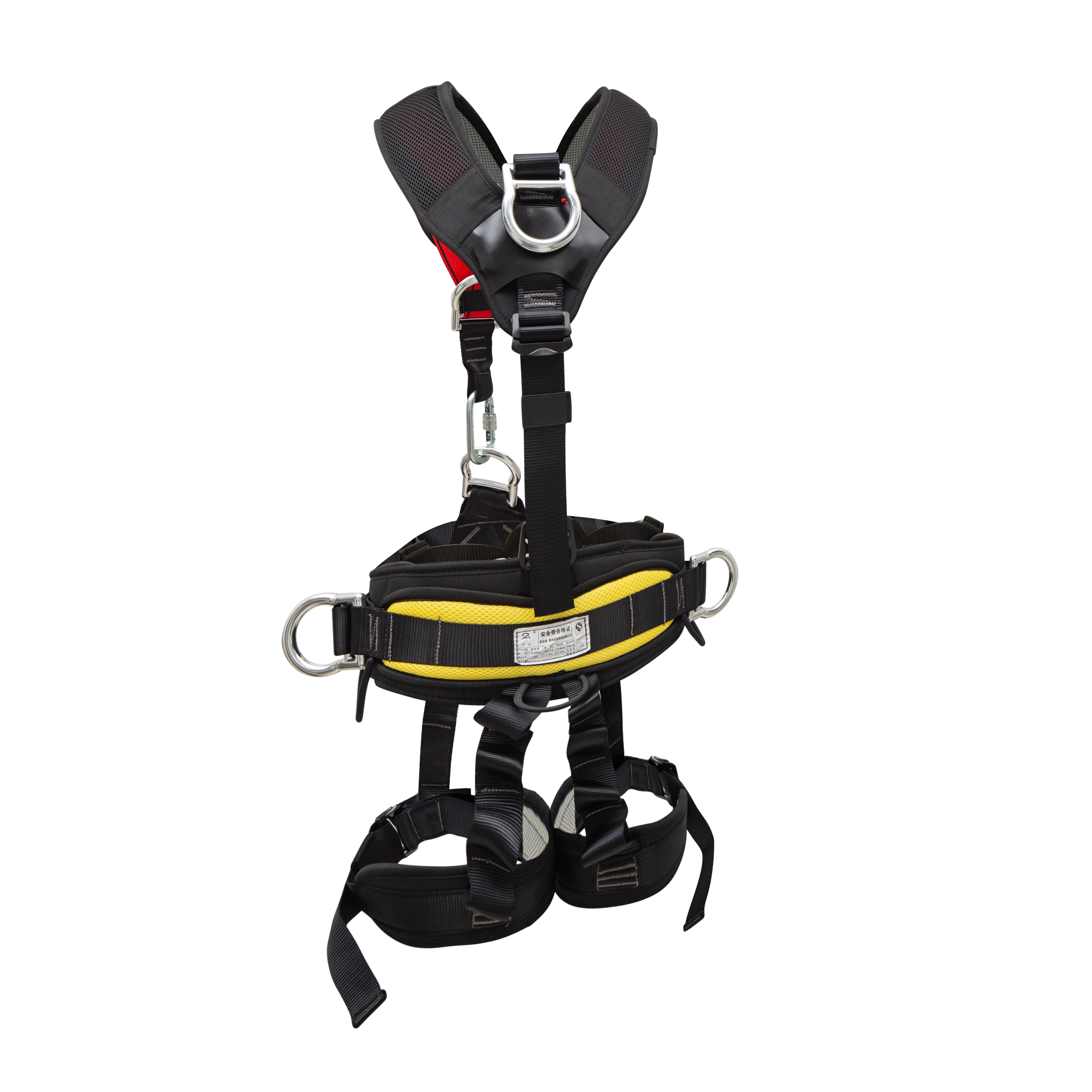 Wholesale High Strength Adjustable Fall Arrest Life Security Rescue Safety Belt Seat Belt Full Body Harness Safety Harness Belt