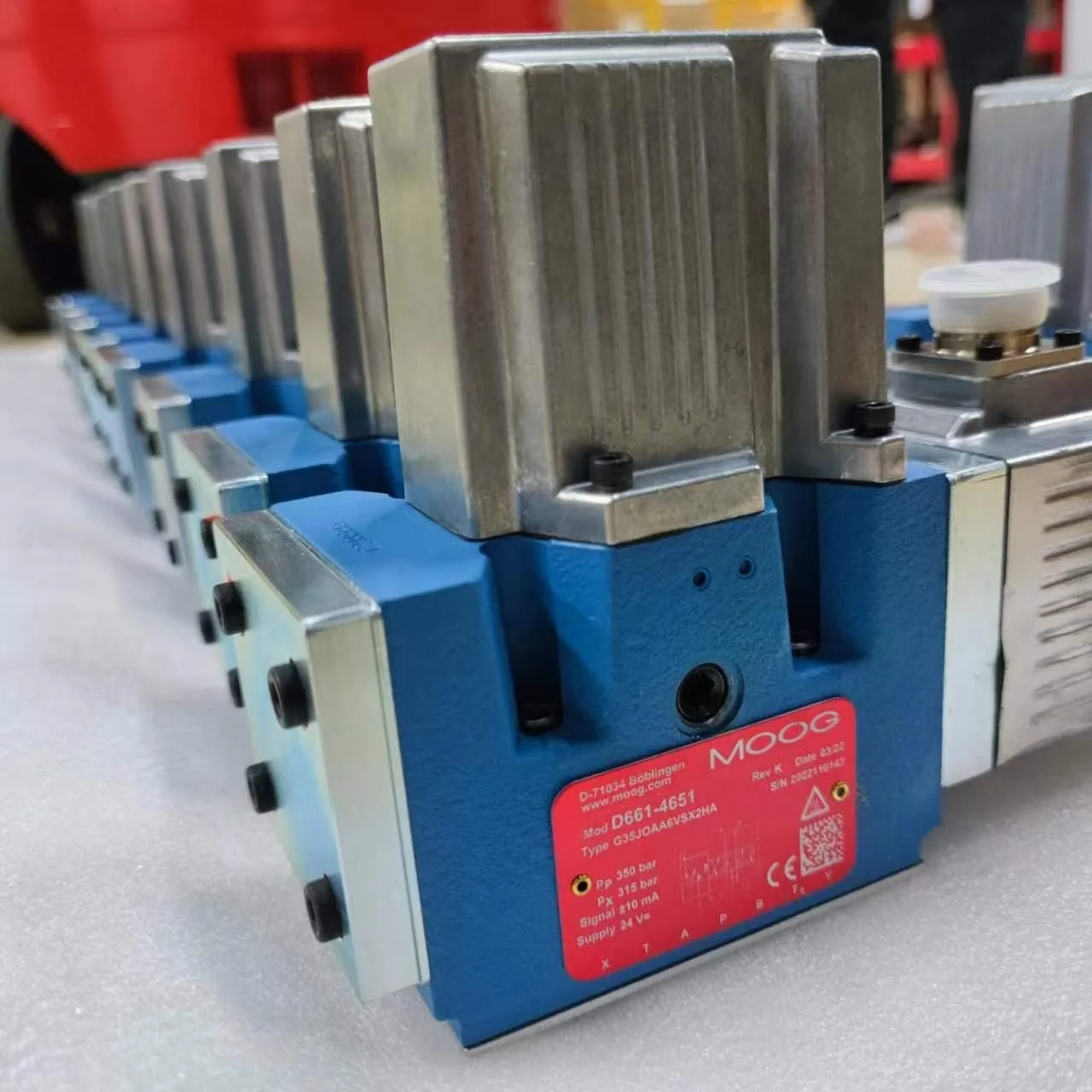 America Servo-Proportional Flow Control Valves D661-4651 Servo Valves G35JOAA6VSX2HA D661 Full Series Flow Regulating Valves