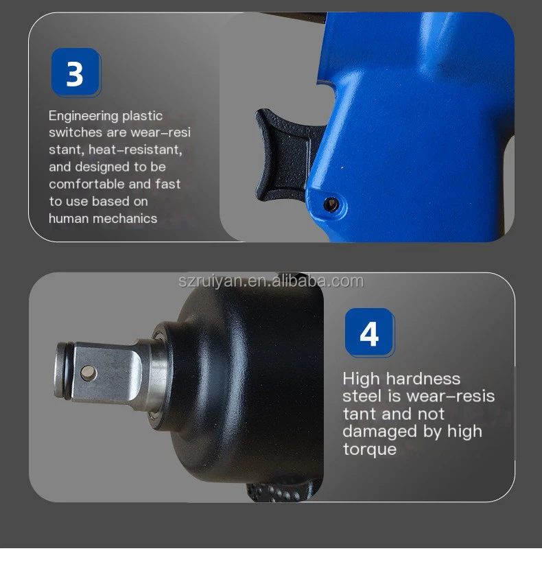 SY4825 Pneumatic wrench pneumatic air cannon trigger 3/4 or 1 inch air cannon