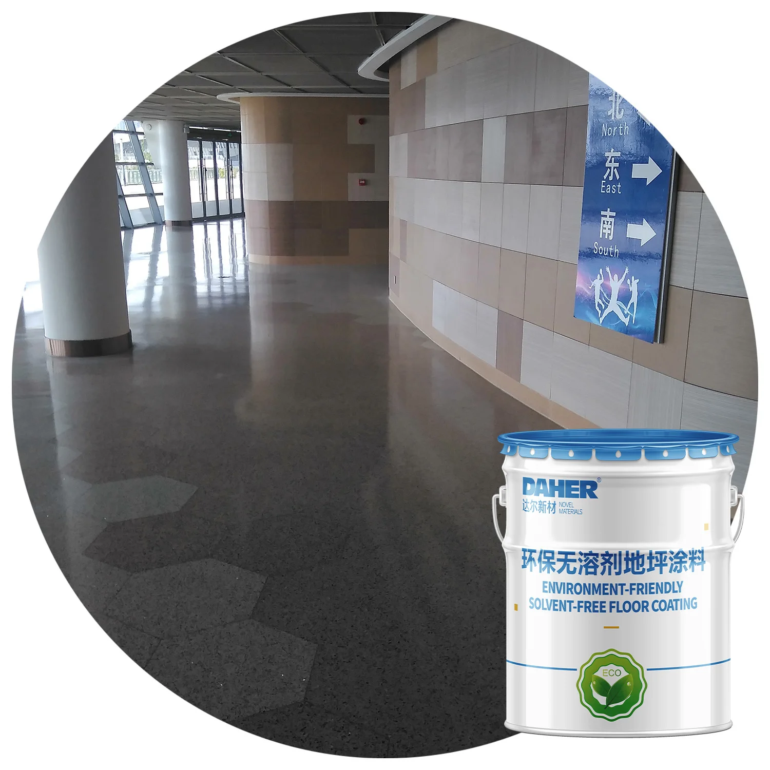 Factory High Clear Resin for Natural Stone Terrazzo Flooring