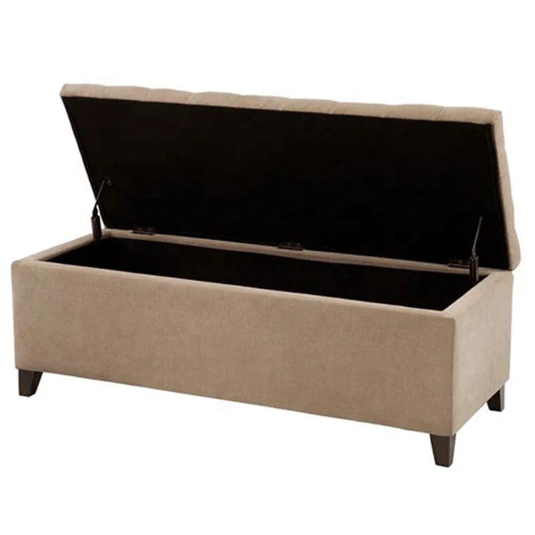 modern style popular indoor storage bench image rice yellow bench storage seat picture cloth living room velvet sex bench