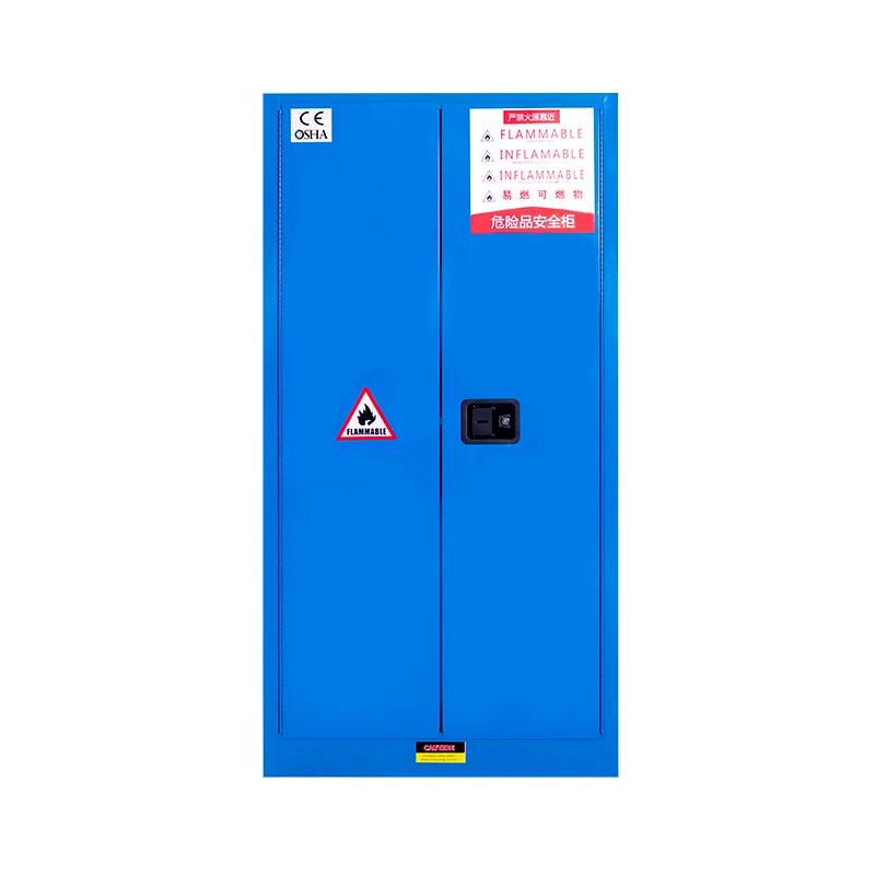 China Supplier Fire Proof Chemical Reagent Storage 90 Gallon  Flammable Safety Cabinet
