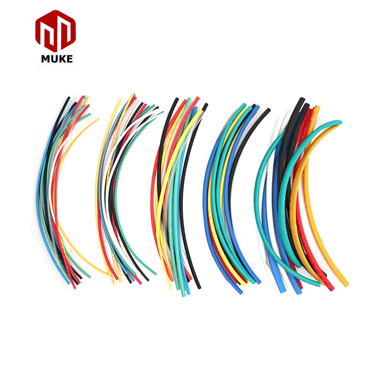 70pcs Heat Shrinkable Tube Electrical Connector Kit Heat Shrink Wrap Wire Connecters Thermofit Heat Shrink Tubing Insulation