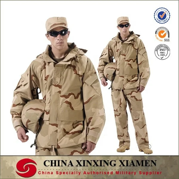 Tri Color Desert Mens Jacket ECWCS Parka