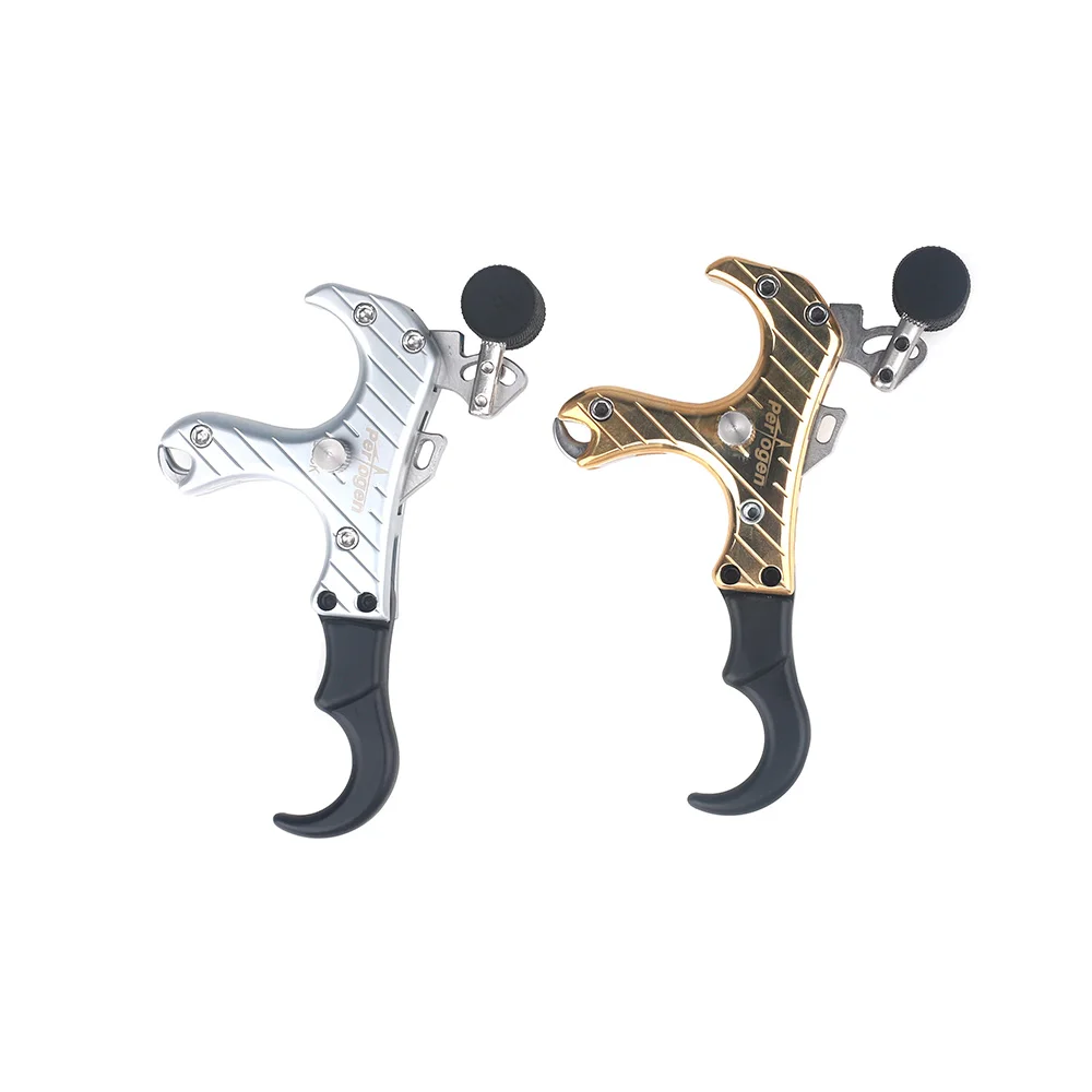 Professional Manufacturer Brass Arrow Release Aid 3 or 4 Finger Release  Archery  Thumb Trigger Release For Compound Bow