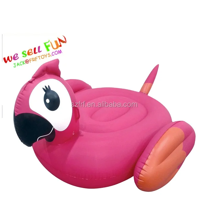 Summer Pool Party Swim Fun PVC Inflatable Parrot Pool Float Raft Island