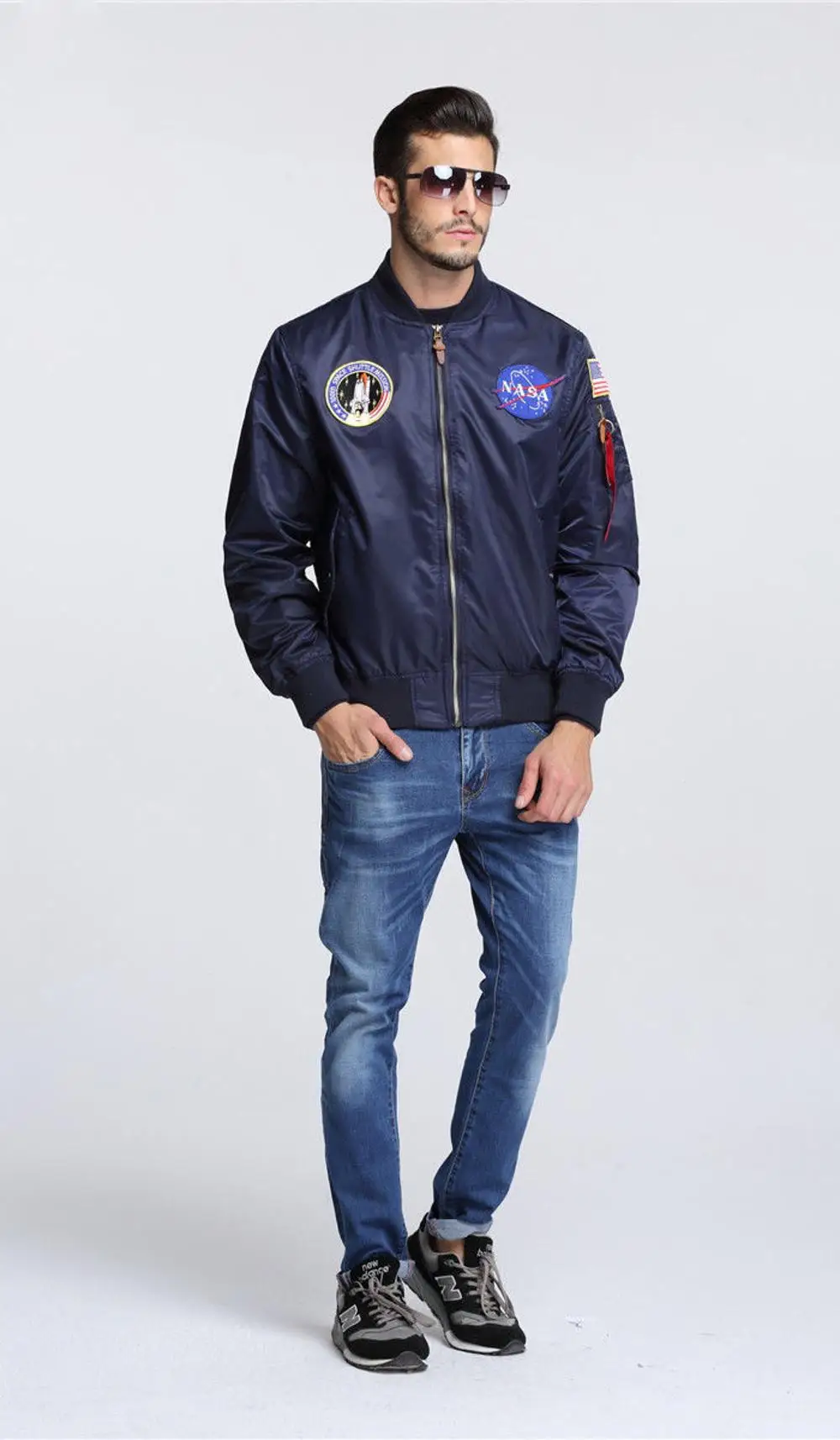 Custom Aviator Bomber Wholesale Fashion 2023 Men Winter Jacket From Clothing Manufacturers