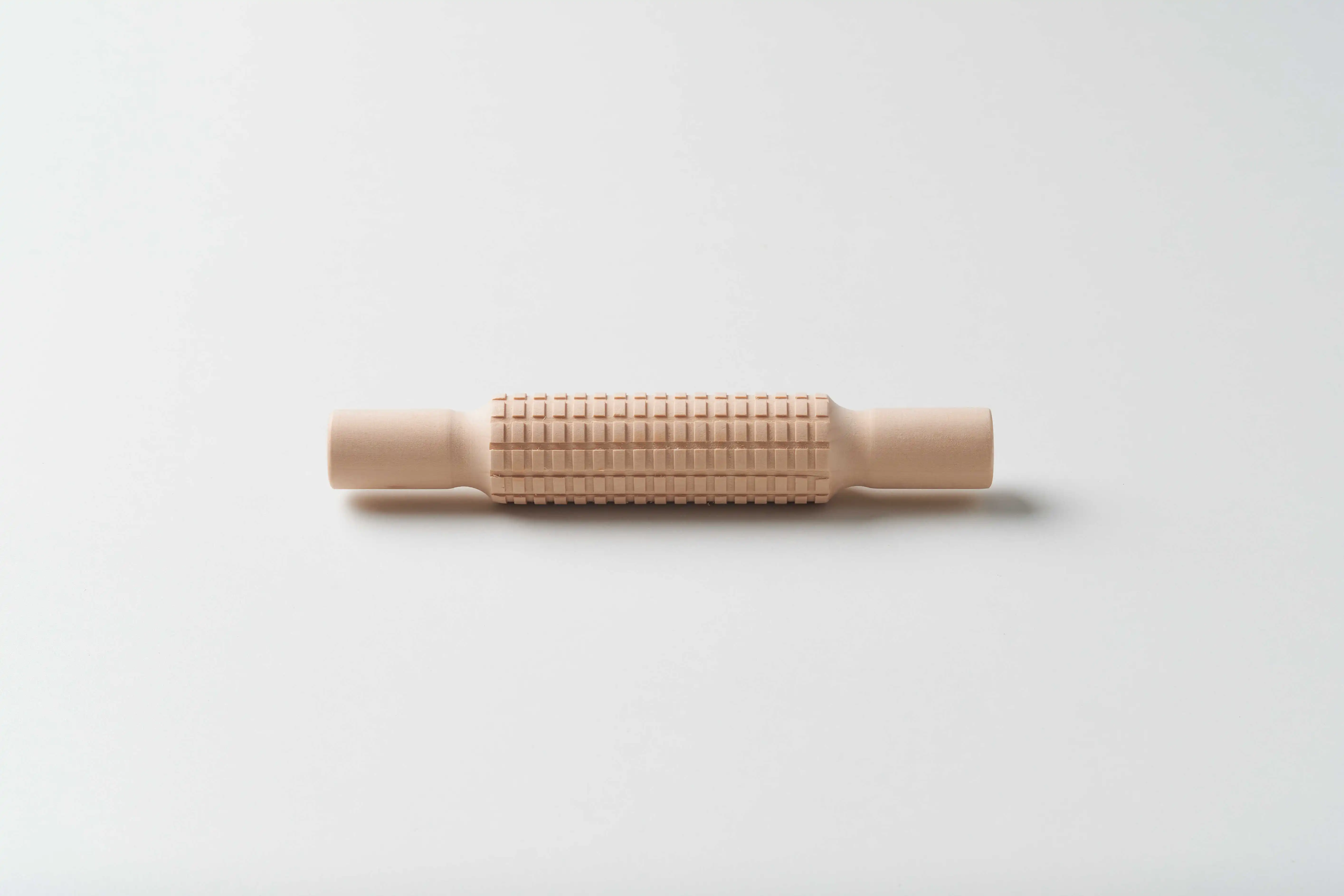 Wooden Embossed Rolling Pin Set Play Dough Roller Wood Kids Mini Playdough Rolling Pin