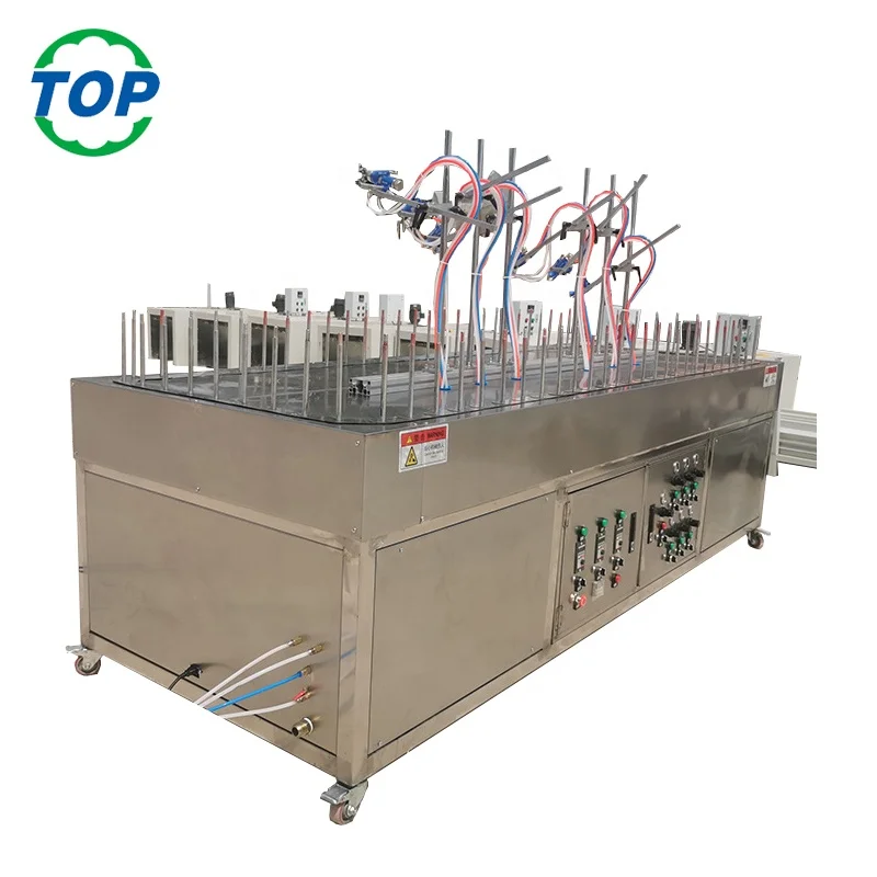 cylinder Bottle Spray Painting Machine Simple Automatic Spraying Line