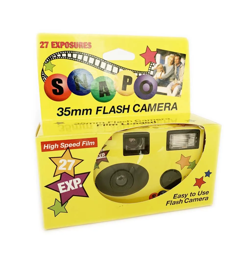 Горячая Распродажа kodak одноразовая пользовательская Одноразовая камера со вспышкой 35 мм