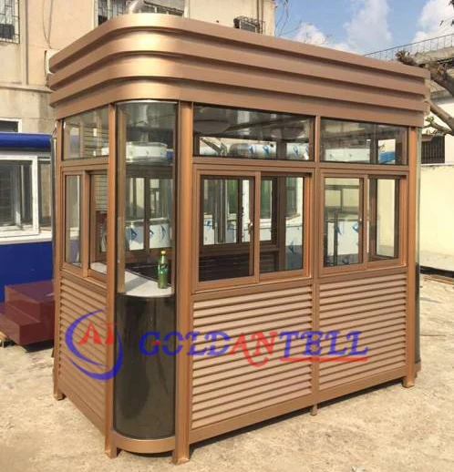 Fashionable design special model modern guard house with tall custom size
