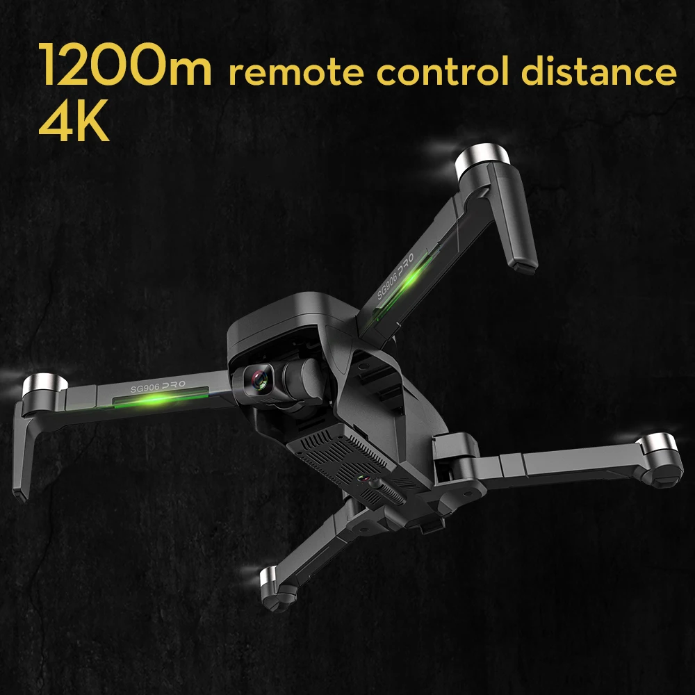  SG906 PRO 2 smart GPS RC беспилотный летательный аппарат 3-осевому гидростабилизатору 4K 5G Wi-Fi FPV двойная камера 28 минут Профессиональный бесщеточный мотор Quadcopter