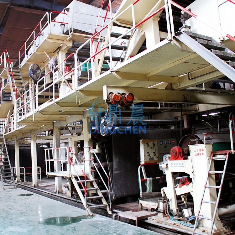 DINGCHEN Offset Coated Ivory Printing Board Paper Coating Machine