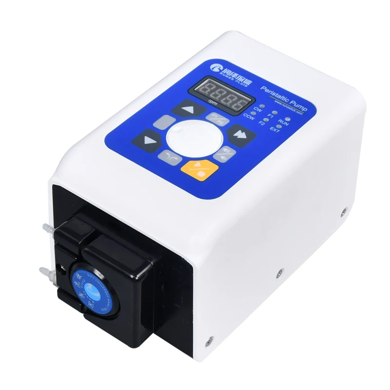Runze Mini LED Display Screen Box-Type Peristaltic Pump Low Flow Rate Electric Pump Food Pharmaceutical Industry OEM