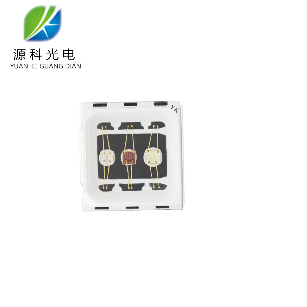 High quality 1.5W SMD 5050 5054 5074 LED Chip RGB and rgbw datasheet Diode Light Source