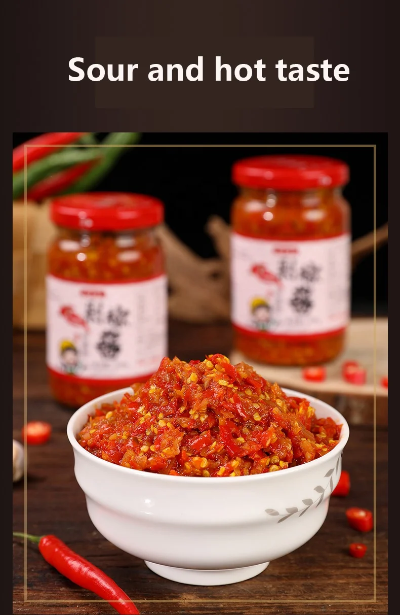 ZiLiangJia spicy pickles chili sauce lemon taste under the food mixed with noodles dishes kitchen seasoning
