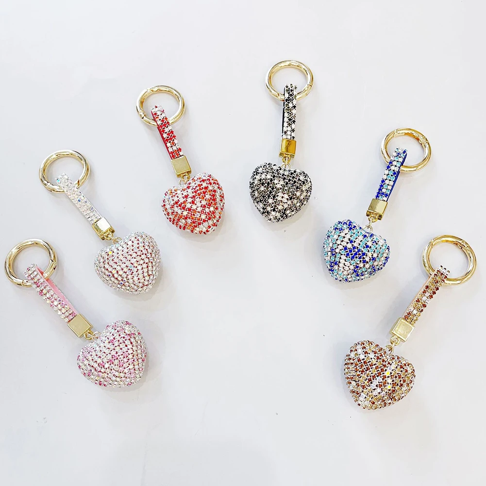 Wholesale Key Rings Luxury Fashion, Keychain Stainless Steel Keychain Luxury Leather Loop Keychain/