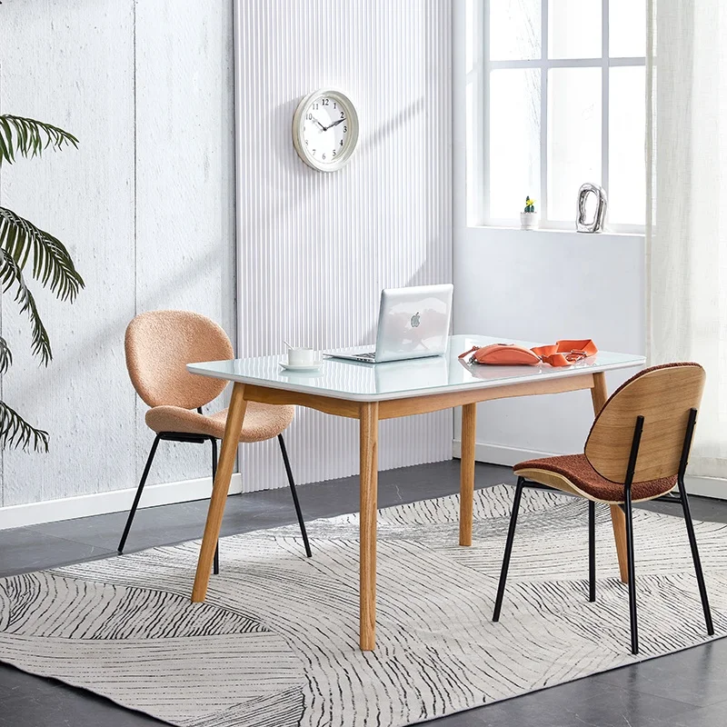New Collection Living Room Furniture Upholstered Luxury Nordic Dining Chair