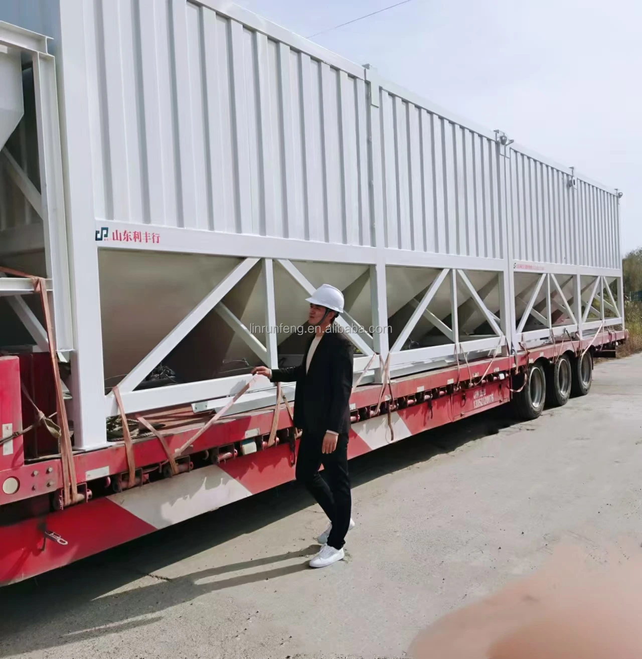 60 M3 Mobile Concrete Plant