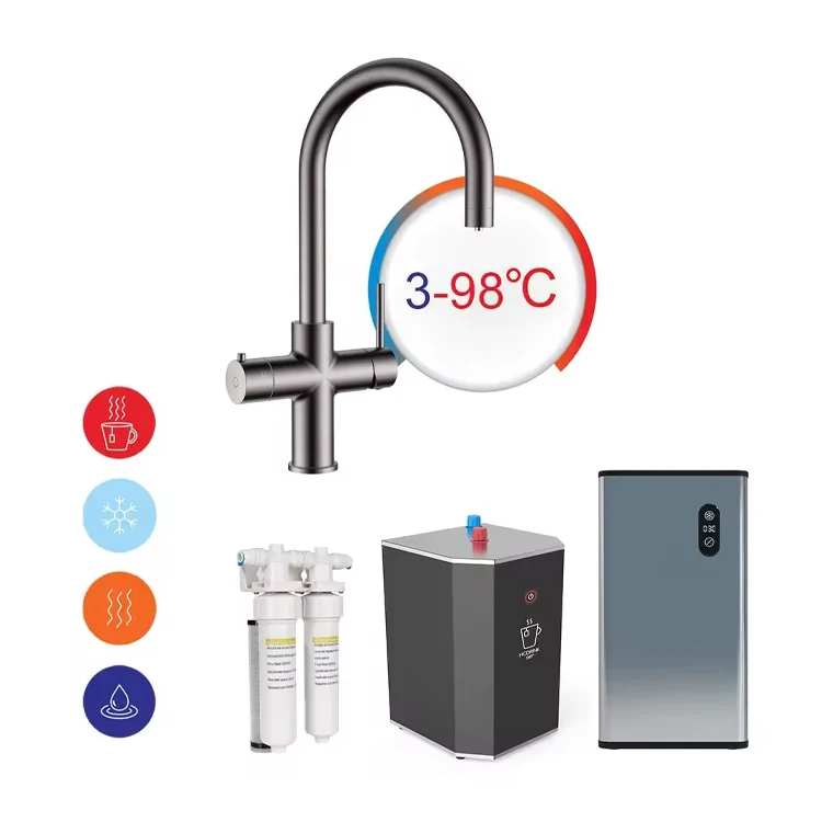 Iwater Instant Boiling And Chilled Water Dispenser Faucet With Filter For Household