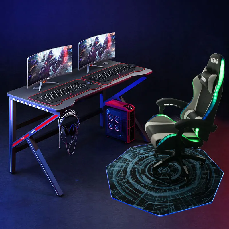 Colorful LED RGB Keyboard Mat Gaming for Sports