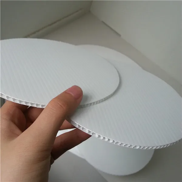 Corrugated Plastic Material Polypropylene Pp Coroplast White Sheet Die Cutting Correx Board//