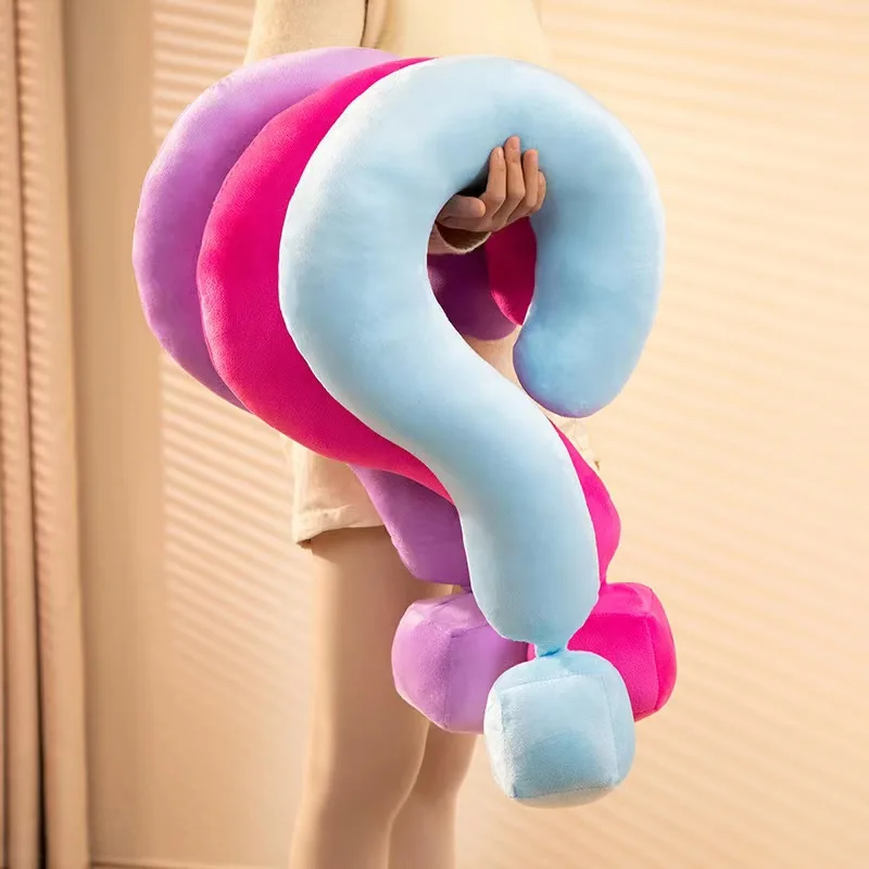 New Question Mark Pillow U-shaped Neck Pillow Office Nap Pillow Sofa Back Cushion Creative Home Decoration