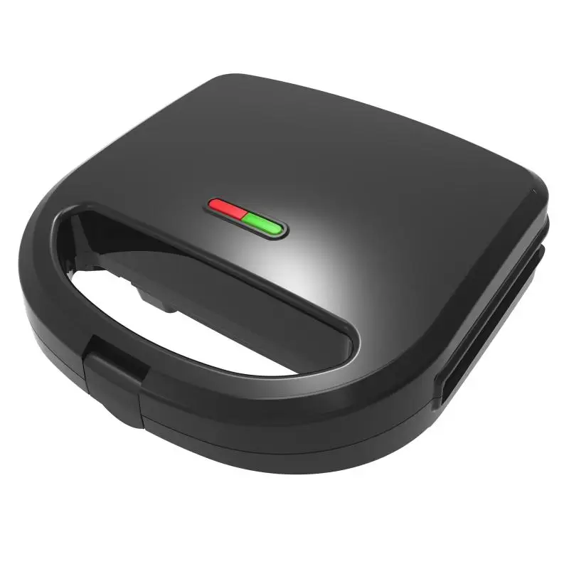 Hot Selling Portable 2 Slices Sandwich Maker Breakfast Toaster For Kitchen Machine Non Stick Waffle Grill Triangle Plates