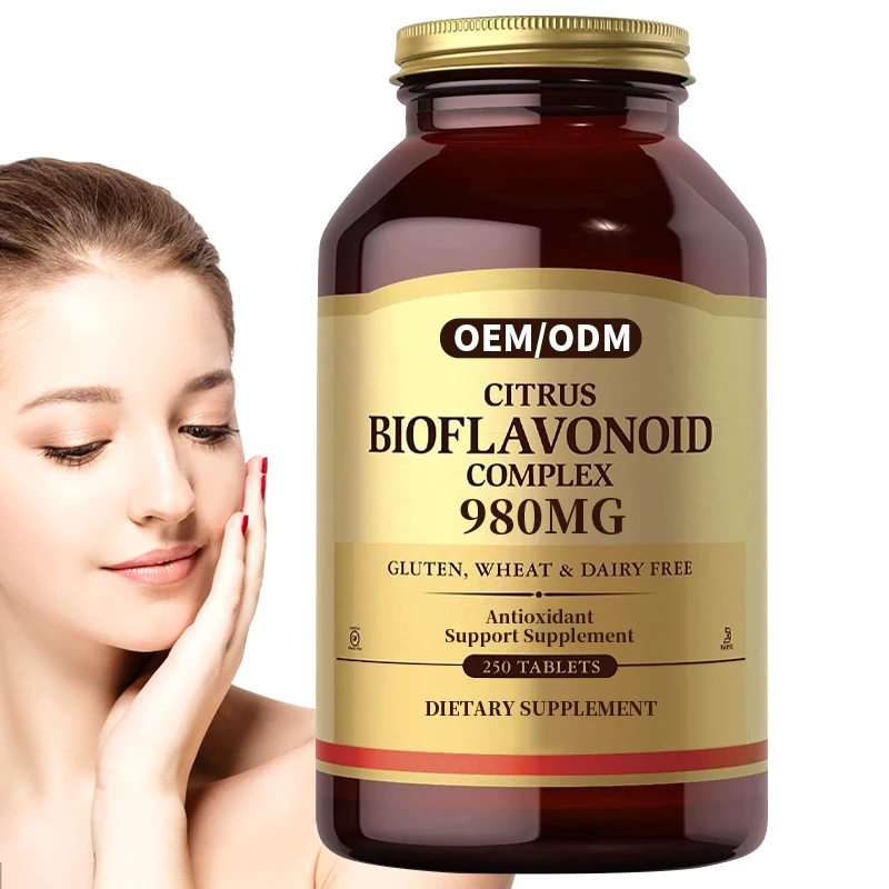 Best Selling Products OEM Private Label  Help Fight Cell Damaging Free Radicals In The Body Bioflavonoid Complex Tablets