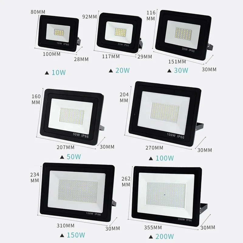 Оптовая продажа по заводской цене светодиодные прожекторы rgb 10 Вт 20