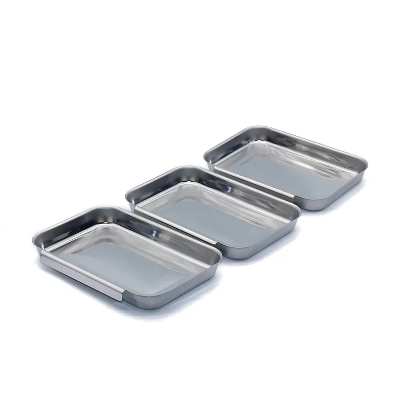 High quality food pan 304  stainless steel 3 pcs food tray