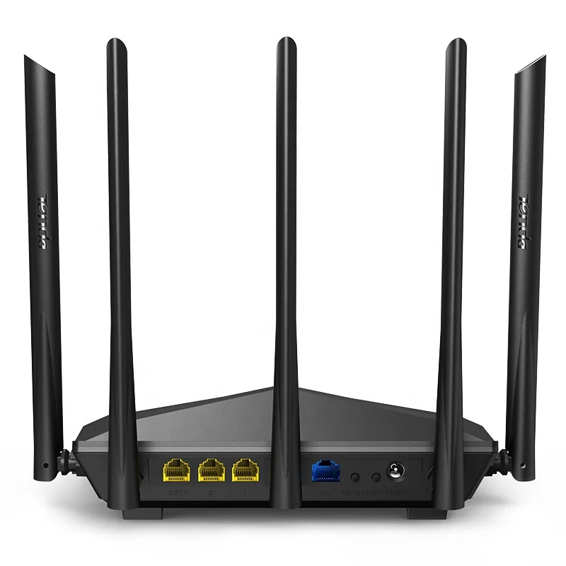 Tenda AC11 AC1200 router 5G gigabit dual band wireless wifi repeater with 5*6dbi high gain antennas wider coverage easy setup