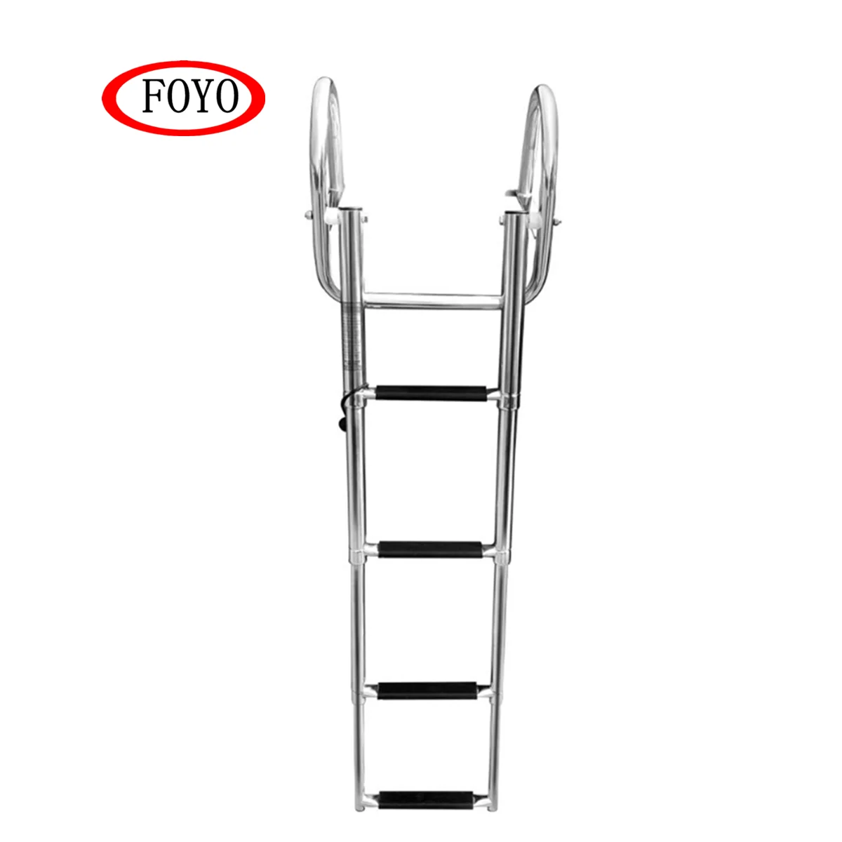 Foyo Stainless Steel Boat Ladder Telescoping Swim Boarding Ladder