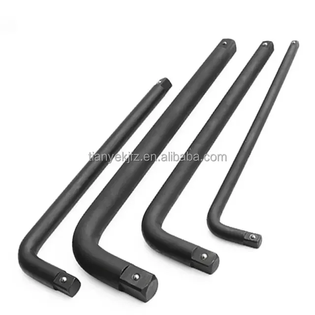 Сверхмощный 1/2 дюймов 3/4 1 дюйм ударная розетка удлиненная гибочная штанга L Ручка Бар CR-MO Соединительный ключ