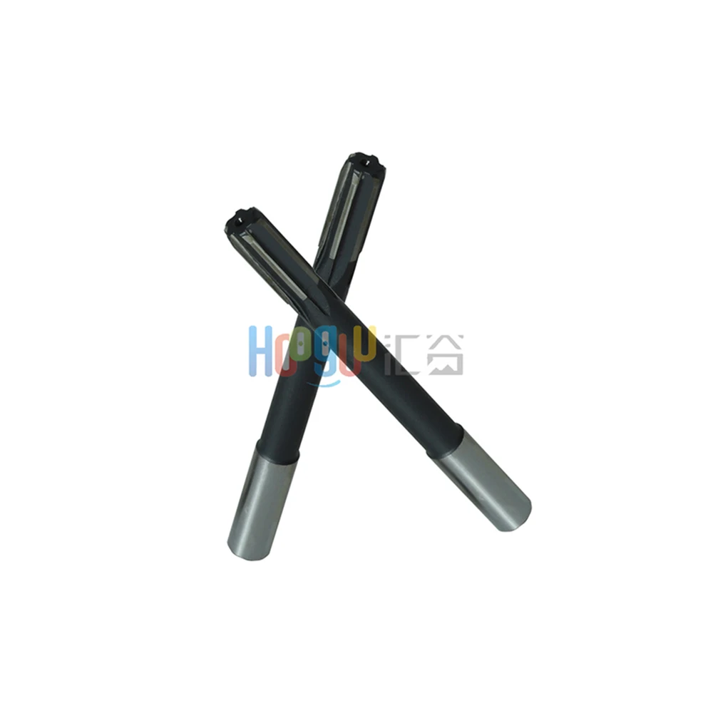 High precision HSS E Straight shank machine reamer  finish ground carbide chamber reamer