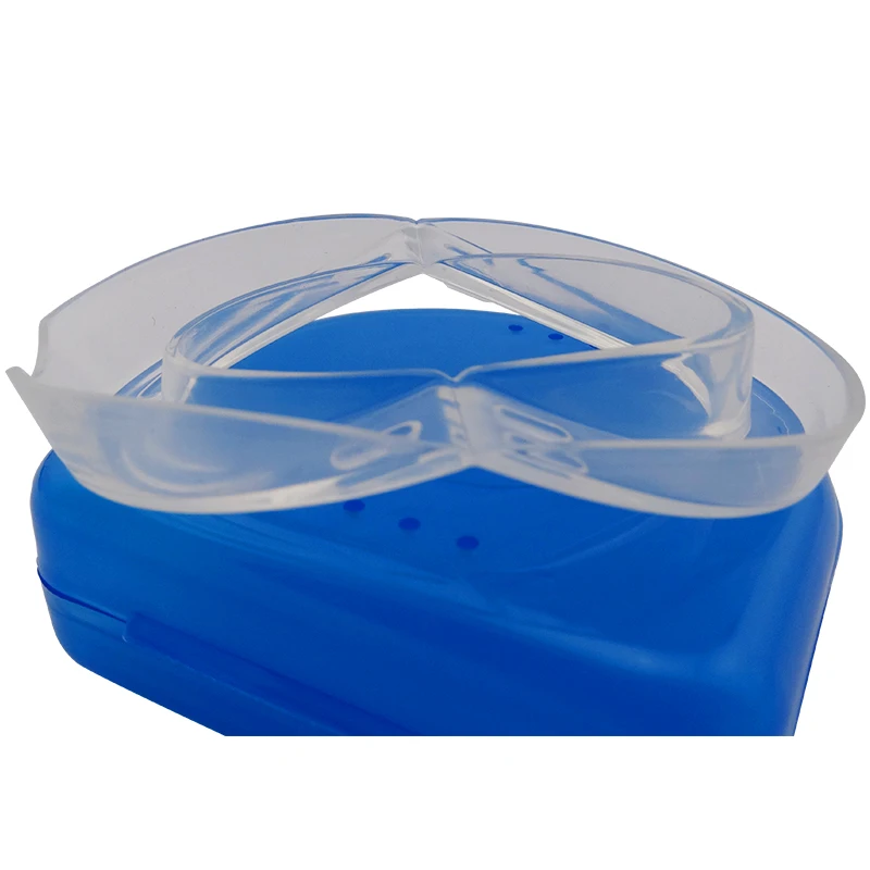 EVA Rubber Safety Custom Anti Snoring Silicone Mouthguard Stop Snore Instrument Device Silence Sleeper Mouthpiece