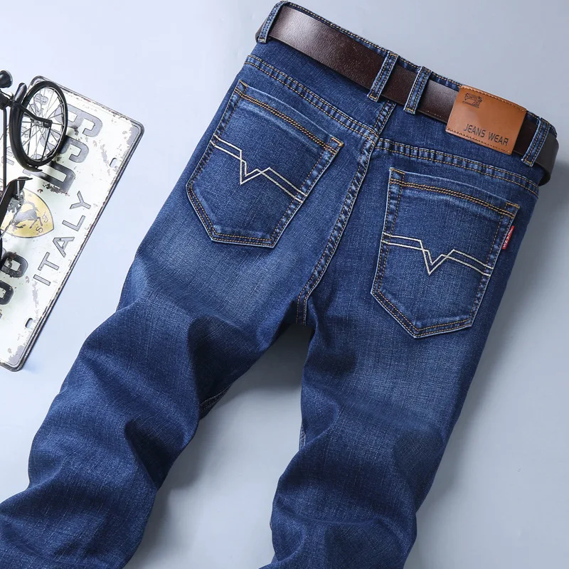 
Latest Soft cheap Vintage wholesale plus size pants brand European men clothes and jeans pantalones jeans men 