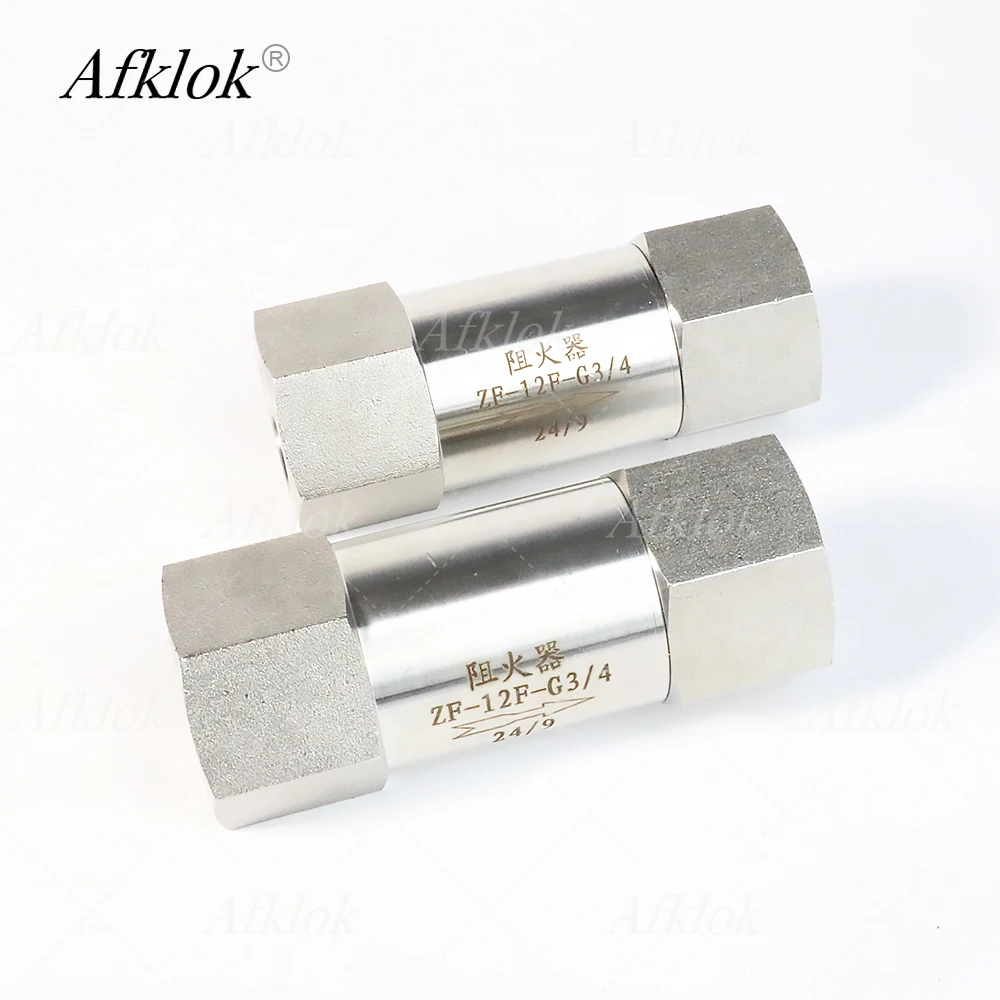 General Application G Female Flashback Arrestor for Gas & Hydraulic 1/8 1/4 3/8 1/2 3/4 Sizes for Structures