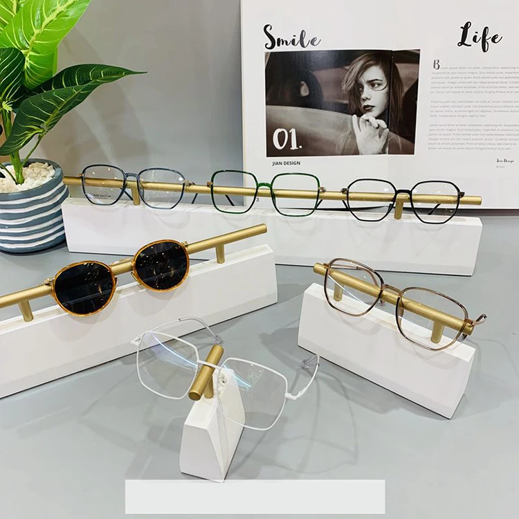2021 Made in China eyeglasses shop display showcase eyewear cabinet glass sunglasses