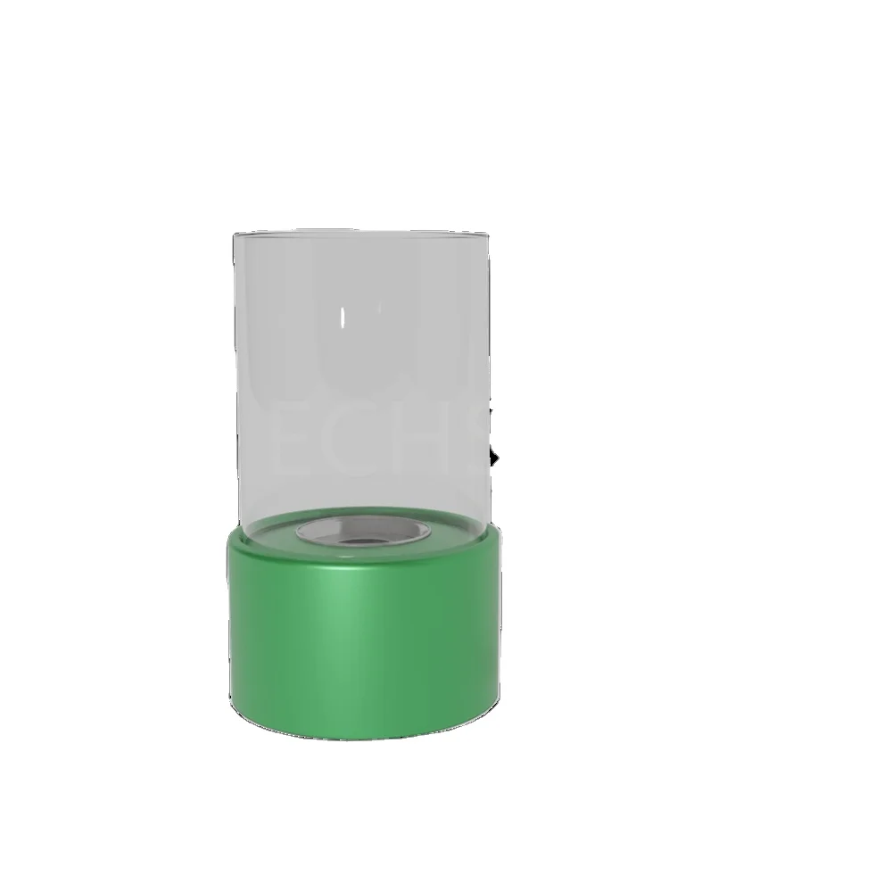 Portable fireplace round glass Furniture accessories winter gift Tabletop fireplace ethanol , Automatic Bioethanol Fireplace