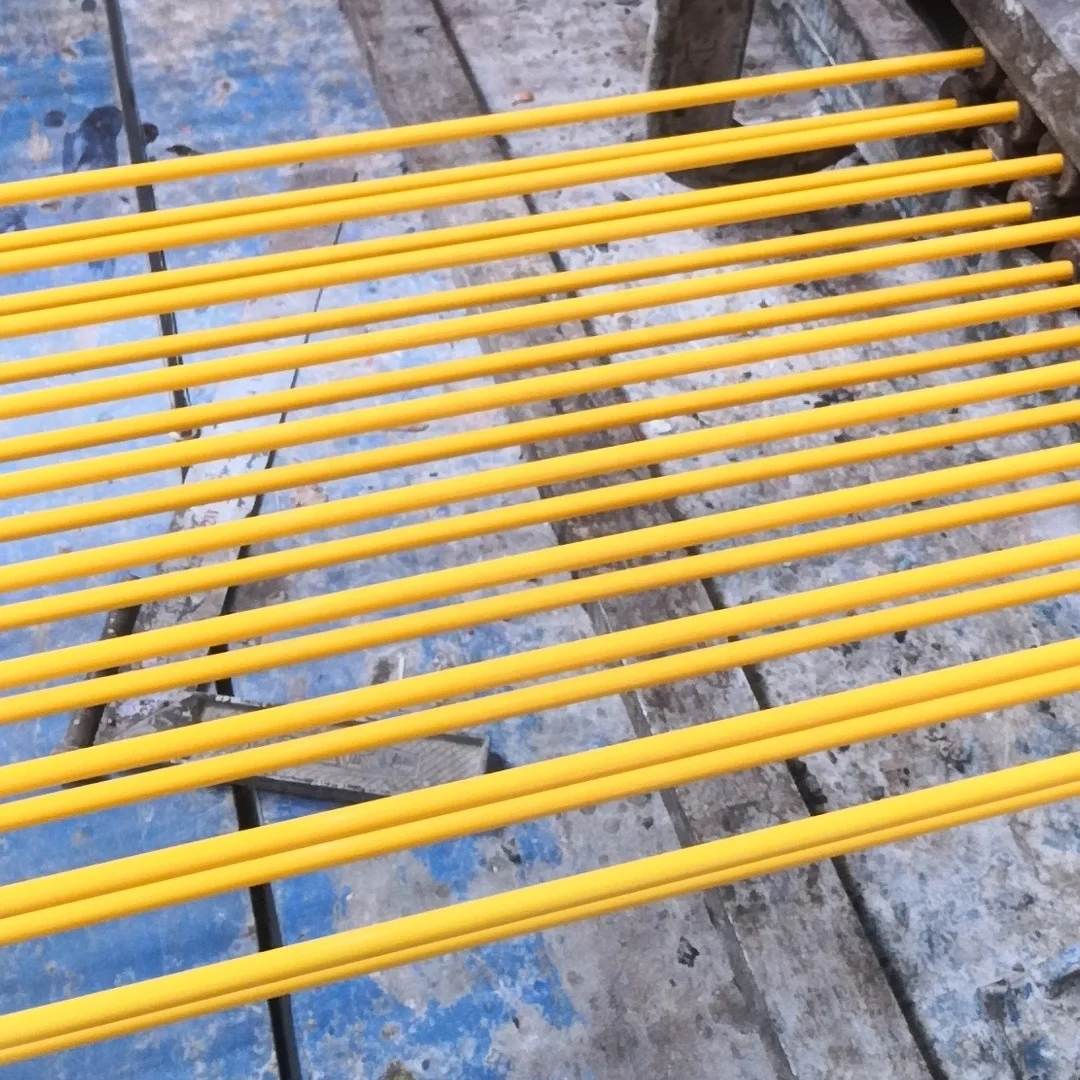 Hot Sale 5mm Pultruded FRP Fiberglass Growing Stick for citrus nursery