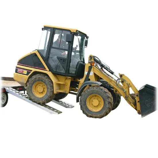 YJ Brand capacity 6 ton Aluminum loading ramps for excavators