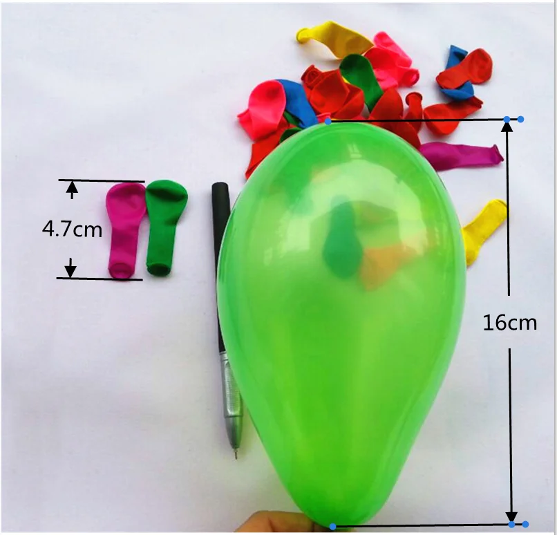 500 шт. быстрого заполнения водянные шарики цели «шары Магическая бомба игры-Лето Всплеск удовольствия для детей и взрослых воздушных шаров из латекса