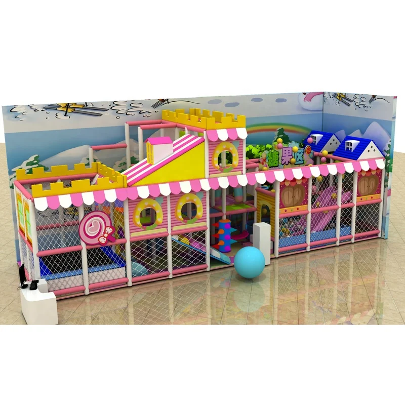 Kids Indoor Playground Equipment Soft Play Baby Room Sand Pool Slide Indoor Playground Equipment for Sell