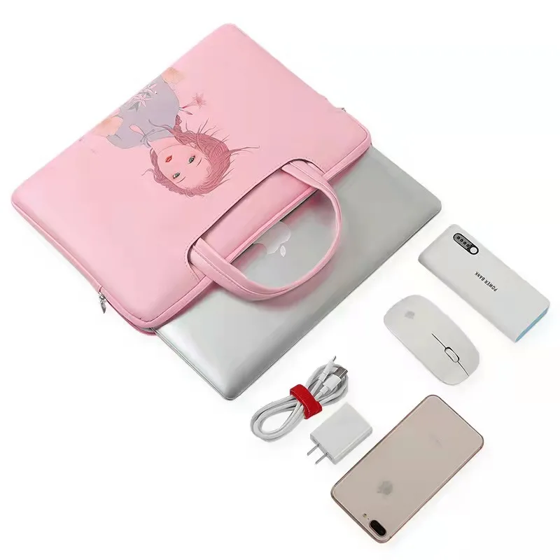 Wholesale Custom Logo women Laptop Bag laptop handbag Waterproof messenger tote