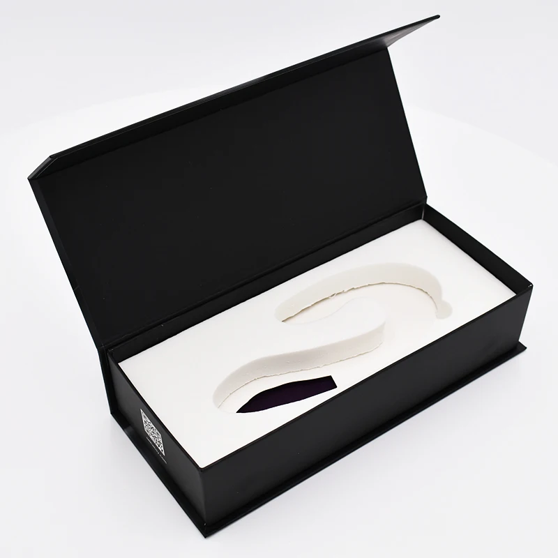 Luxury Black Cosplay Voldemort Magic Wand Window Gift Box Women Vibrator Sex Toy Satisfier Paper Packaging