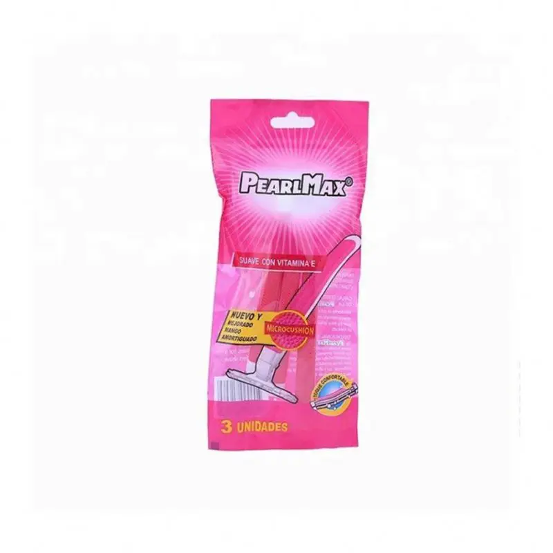 PEARLMAX Best Quality Woman Disposable Razor Twin Blade OEM Razors Razor Top Quality With Lubricating Strip