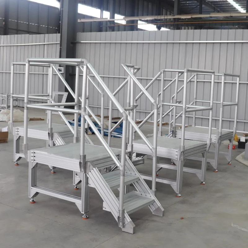 Mast Climbing Work Platform Suspended Working Elevated